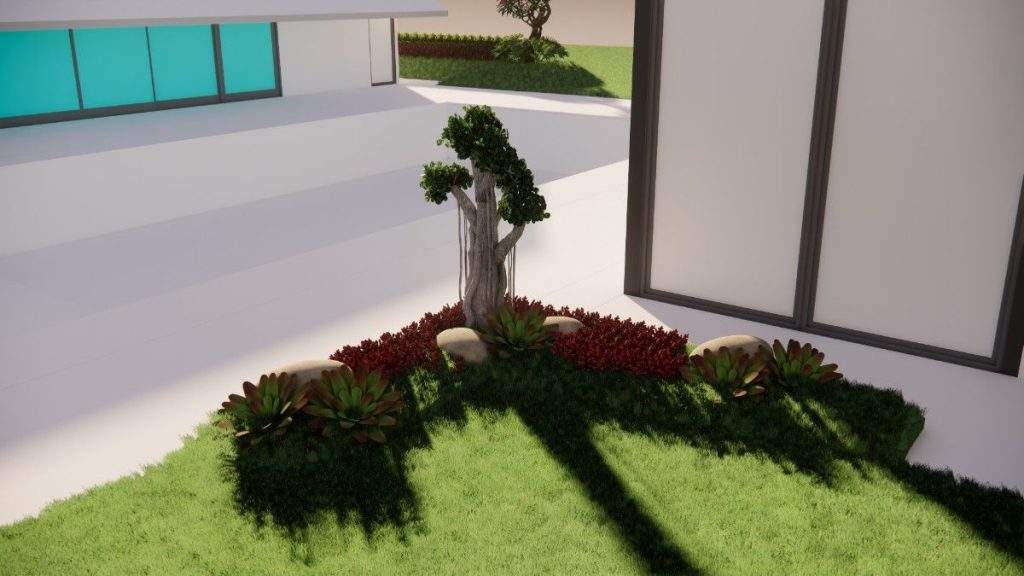 manfaat desain 3d taman