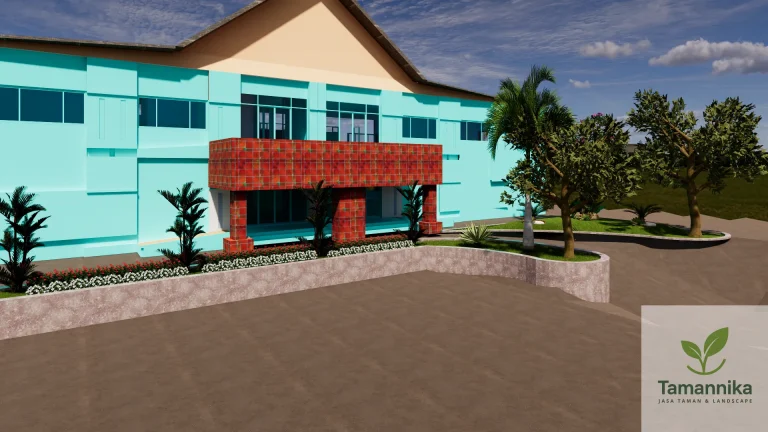 jasa desain 3D taman bogor