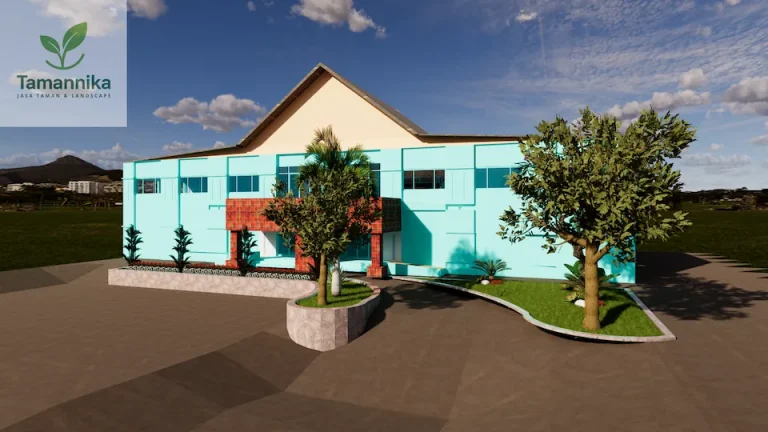 jasa desain 3D taman jakarta