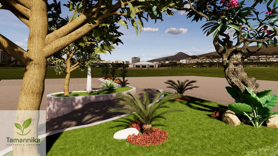 jasa desain taman karawang