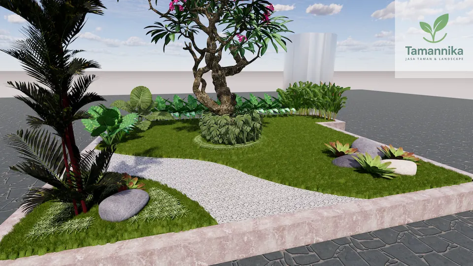 jasa desain taman surabaya
