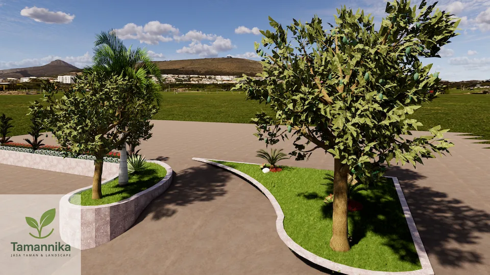 Jasa Desain Taman Tangerang