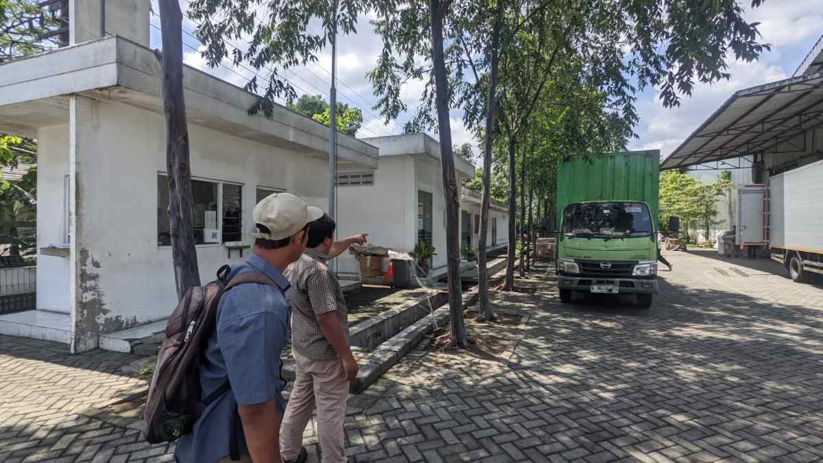 Survey lokasi landscape